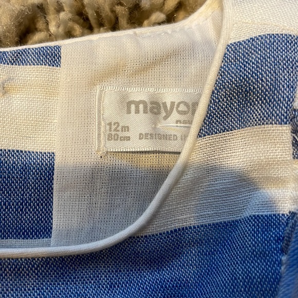 Mayoral baby dress 12m - Picture 3 of 5